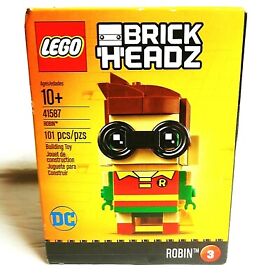 LEGO Brickheadz LEGO Batman Movie Robin 41587 Building Kit New & Sealed RETIRED 