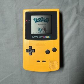 Nintendo Game Boy Color GBC Dandelion Yellow - EXCELLENT Condition
