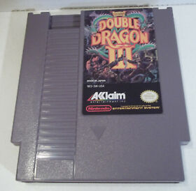 Double Dragon III / 3 The Sacred Stones (Nintendo) good condition NES video game