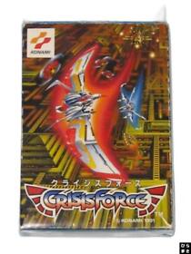 Crisis Force Nintendo FAMICOM (FC/NES) Shooter Cartridge,Manu JAPAN