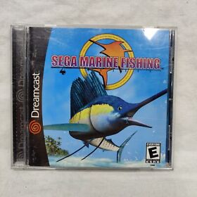 Sega Marine Fishing (Sega Dreamcast, 2000) Complete / Tested