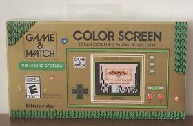 Official Nintendo Game & Watch: The Legend of Zelda with 3 Games BRAND NEW