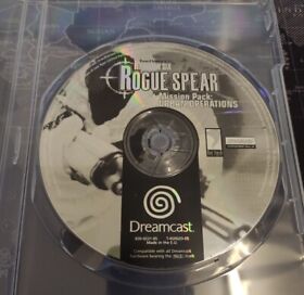 Tom Clancy's Rainbow 6 Six Rogue Spear + mission pack:(Sega Dreamcast, 2001)