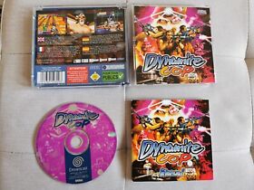 Dynamite Cop - Sega Dreamcast - VERY RARE GAME - FREE POST UK 