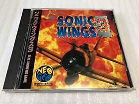  Sonic Wings 3  Neo Geo CD  SNK Very Good Condition JAPAN Tested Working