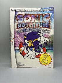 Sonic Adventure Sega Dreamcast Brady Games Official Strategy Guide Original Book
