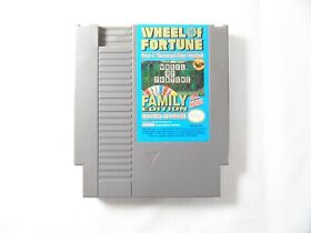 Wheel of Fortune - Family Edition (Nintendo Entertainment System, 1990) NES