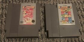 LOTE DE JUEGOS DE TRACK & FIELD 1 y 2 de Nintendo NES