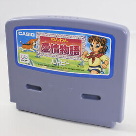 CASIO LOOPY Wan Wan AIJYO MONOGATARI Cartridge Only 1077 Game Japan
