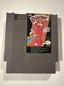 Who Framed Roger Rabbit Nintendo NES Authentic Tested Video Game Cartridge