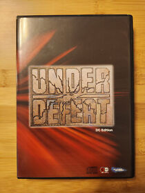 UNDER DEFEAT Sound Tracks DC (Dreamcast) Edition SuperSweep Shinji Hosoe