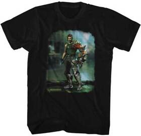 Bionic Commando Damaged Road X Box NES Video Game Men's T Shirt Gamer Merch