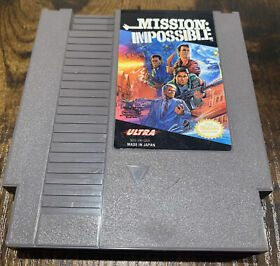 Nes Nintendo Mission Impossible Polished Contacts Tested Guaranteed