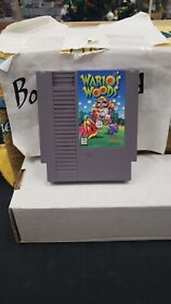 AUTHENTIC WARIO'S WOODS NINTENDO NES VIDEO GAME NO BOX OR MANUAL