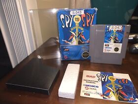 Spy vs. Spy (Nintendo NES Video Game ) COMPLETE IN BOX CIB - Rare