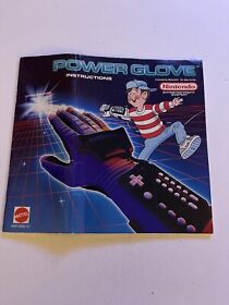 Power Glove Nintendo NES Manual Only Original Authentic Good Condition