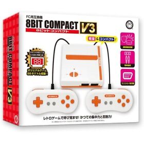 8 Bit Compact V3 Family Computer Columbus Circle FC Compatible Console 88 Titles