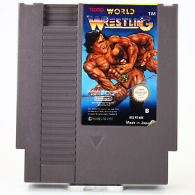 Nintendo NES Tecmo World Wrestling nur Modul Sehr Gut