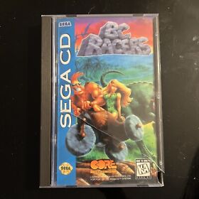 BC Racers (Sega CD, 1995) Complete In Box
