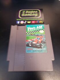 I5 R.C. Carro Pro-Am 32 Tracks Of Racing Thrills (Nintendo NES) solamente