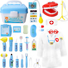 Medical Kit for Kids - 38 Pieces Doctor Pretend Play Equipment, Toy Doctor Kit f