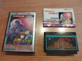 Nintendo Famicom NES MEGAMI TENSEI 1 DIGITAL DEVIL STORY Retro game Japan import