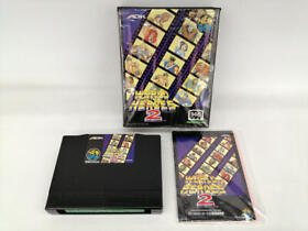 World Heroes 2 Used Neo Geo AES SNK Video Game software from Japan Rare
