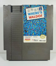 Where's Waldo -- NES Nintendo Original Classic Authentic Game TESTED