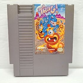 Trog! (Nintendo NES, 1991) TESTED Authentic WORKS