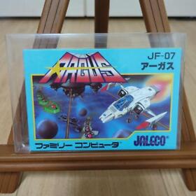 ARGUS Nintendo FC Famicom NES Japan Action Adventure Shooter Game