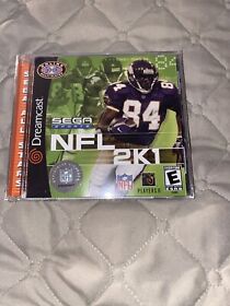 NFL 2K1 (Sega Dreamcast, 2000) BRAND NEW, Sealed, NEVER OPENED