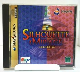 Silhouette Mirage Sega Saturn from japan