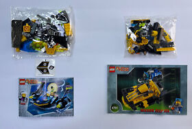 LEGO Alpha Team Rare Lot of 2 Sets (4791, 6772) New, No Box