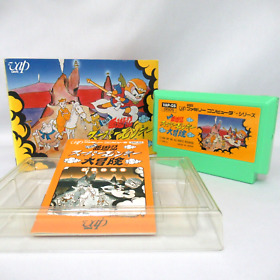 Ganso Saiyuki Super Monkey Adventure  w/ Box & Manual [Famicom JP ver.]
