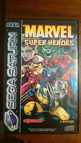 Marvel Super Heroes version PAL FR Sega Saturn complet