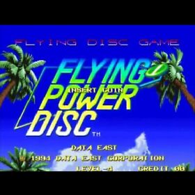 Used Flying Power Disc Wind Jammer Arcade Cartridge SNK DECO 1994 JAMMA NEOGEO
