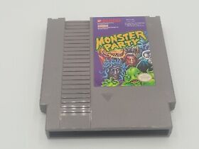 Nintendo NES Monster Party Cartridge Only Tested & Working