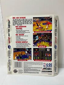 *Case Insert Art Only* Sega Saturn NBA JAM Extreme Basketball Game **OEM**