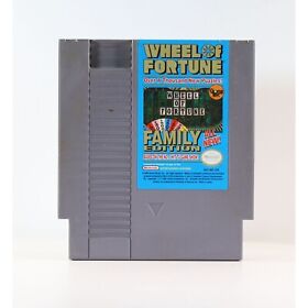 Wheel of Fortune NES Nintendo Game Cart Only TESTED 1988 Authentic Free Ship