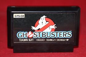 Ghostbusters (Nintendo Famicom, 1986) Authentic Game Cartridge (GTS-GB)