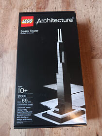 NEW Lego Architecture Sears Tower Factory Sealed Retired 21000
