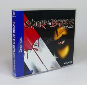 Storage CASE for use with SEGA Dreamcast Game - Sword of the Berserk