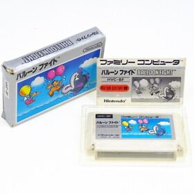 BALLOON FIGHT Nintendo FC Japan Import Famicom SNES NTSC-J look somewhat used