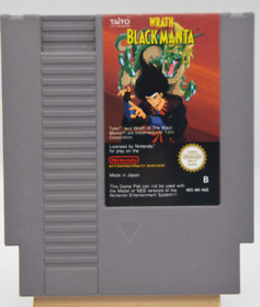 Wrath of the Black Manta Nintendo NES PAL B