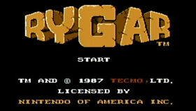 Rygar PAL NES Complete