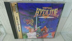 Sega Saturn Virtual Hydlide - Japanese Version - USED Classic Retro Game