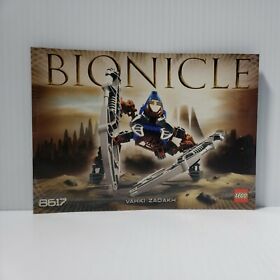 LEGO Bionicle Vahki Zadakh 8617 Instructions BOOKLET ONLY 