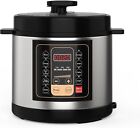 New 6.34Qt Electric Pressure Cooker 9-in-1 Instant Pot Slow Cooker 110V 1000W