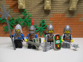 (O5/3) LEGO 4x King's Knight Castle Knight 6067 6077 6080 6081 6086 Classic