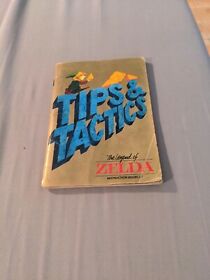 Nintendo Legend Of Zelda Tips And Tactics Booklet NES Link
